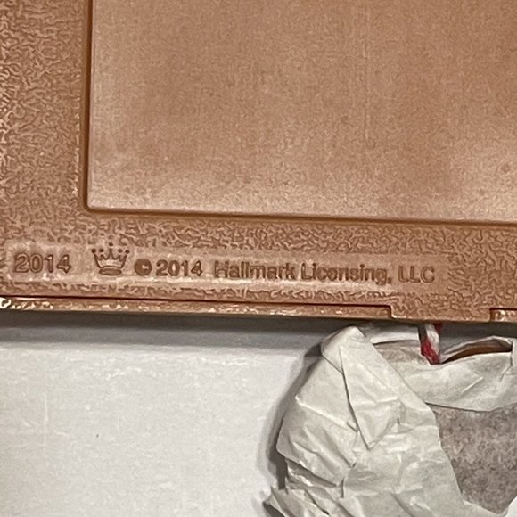 2014 Hallmark One Cute Heart Cookie  Baby's First Christmas Ornament Collectible - Picture 6 of 9